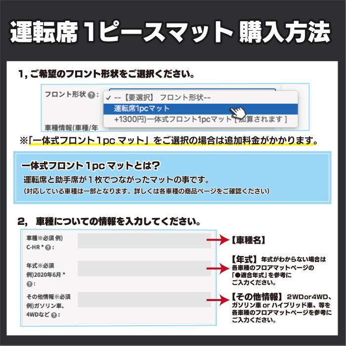 日産車種別 NISSAN 運転席フロント 1pcマット ◆ジェネラル HOTFIELD